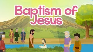 Jesus is Baptized  100 Bible Stories [upl. by Winonah]