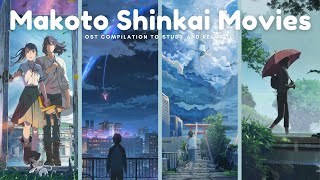 Makoto Shinkai Movies OST Compilation to StudyRelax to [upl. by Hertzfeld]