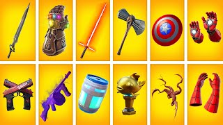 Evolution of ALL Fortnite MYTHIC Weapons amp Items Chapter 1  Chapter 3 [upl. by Maxy]