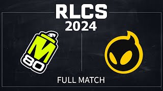 Swiss Stage M80 vs Dignitas  RLCS 2024 NA Open Qualifiers 6  24 May 2024 [upl. by Genie367]