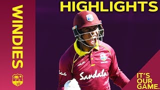 Hetmyer Hits Hundred As Windies Strike Back  Windies vs England 2nd ODI 2019  Highlights [upl. by Megen]