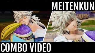 Kof XV  Meitenkun  Basic Combo Video [upl. by Saunderson]