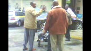 Man arrested by NCC askaris for pushing a Trolley wrong way [upl. by Diandra855]