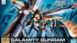 BANDAI High Grade Calamity Gundam Speed Build [upl. by Eikcim]