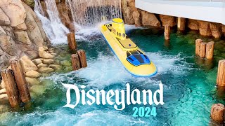 Finding Nemo Submarine Voyage 2024  Disneyland Resort Full Ride 4K POV [upl. by Llevad]