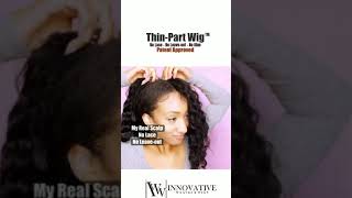 This is MY HAIR ThinPart™️ Wig  No LeaveOut  Real Scalp  Wavy Texture  Innovative Weaves [upl. by Naryt]