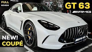 2024 MERCEDES AMG GT 63 NEW V8 Coupe BETTER Than 911 FULL InDepth Review Exterior Interior Sound [upl. by Phenica]