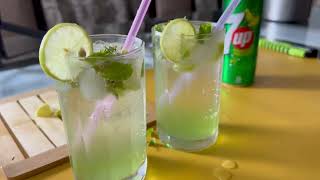 Monin Green Apple Mojito Unboxing Combined with Fun  Pizza Hut Mojito [upl. by Haisa]