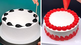 Simple amp Quick Cake Decorating Ideas  Amazing Chocolate Cake Recipes  Yummy Cake Recipes [upl. by Melodie]