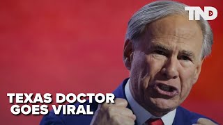 Texas governor threatens hospitals over viral video urging defiance of immigration order [upl. by Ynaffet764]