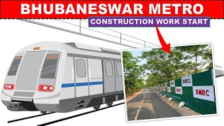 Bhubaneswar Metro rail project update  Cuttack to Bhubaneswar Metro  Papa Construction [upl. by Medorra]