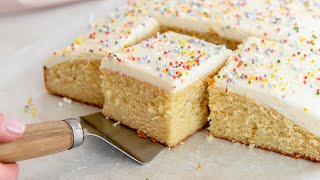 Vanilla Sheet Cake [upl. by Forelli]