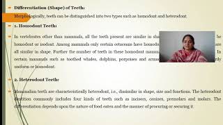 Dentition in mammals [upl. by Sonafets671]