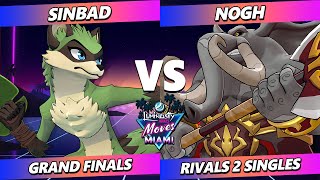 LMM Miami 2024 GRAND FINALS  Nogh Loxodont Vs sinbad Maypul Rivals of Aether 2  RoA2 [upl. by Noemys]