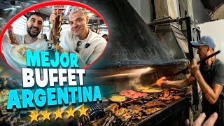 EL MEJOR BUFFET DE PARRILLA ARGENTINA NO TIENE SENTIDO INVITO A UN SEGUIDOR AL ASADO SIN LIMITES [upl. by Leile]