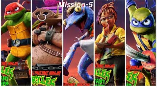 TMNTMutant Ninja Turtles Unleashed PS5 Mission 5 WATER SAMPLES [upl. by Ardnosal]