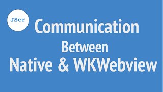 How to communicate between NativeiOS swiftUI and WKWebView  JSer [upl. by Rissa]