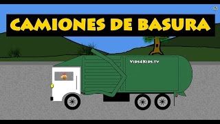 Vids4Ninos  Aprende a contar los camiones de basura [upl. by Eustace525]