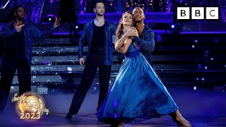 Annabel and Johannes American Smooth to Unchained Melody by Benedetta Caretta ✨ BBC Strictly 2023 [upl. by Haeckel]