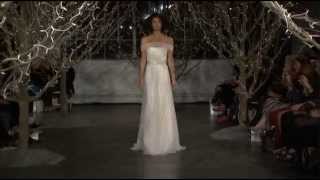 Jenny Packham 2014 Bridal Catwalk Show [upl. by Aninnaig]