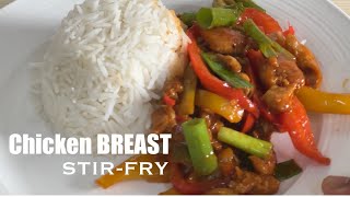 Quick and Easy Chicken Stir Fry Recipe  How to make The Best Chicken Stir Fry [upl. by Ahsenrac508]