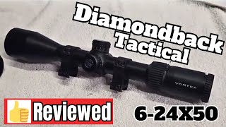 Vortex Diamondback Tactical 624x50 MOA Review [upl. by Onailerua]