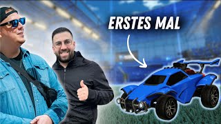 Mert und Ich spielen das erste mal Rocket League zusammen [upl. by Senoj]