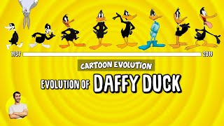 Evolution of DAFFY DUCK  82 Years Explained  CARTOON EVOLUTION [upl. by Nairadal297]