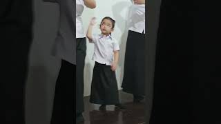 Kalesa MCGI Song 4yearsOld MCGI Kids [upl. by Adialeda]