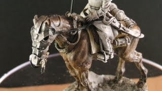 How to paint Warhammer 40k Death Korps of Krieg Death Rider  Part 1 [upl. by Orlantha]