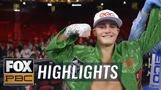 Vito Mielnicki Jr vs Nicholas DeLomba  FULL HIGHLIGHT  PBC on FOX [upl. by Rosina115]