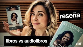 LIBRO vs AUDIOLIBRO  MI HISTORIA reseña  ELdV [upl. by Esertak]