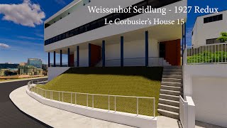 Weissenhof  Le Corbusiers House 15 [upl. by Eniamaj]