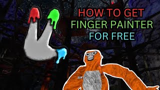 How to Get FINGER PAINTER For FREE [upl. by Htyderem]