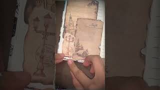 Journal diary 📔 ASMR asmr journaling diary art mindrelaxing [upl. by Ayenat829]