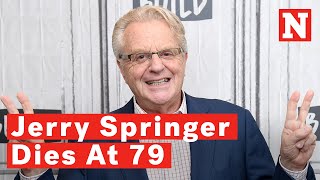 Jerry Springer Controversial Daytime Talk Show Host Dies At 79 [upl. by Yartnoed]