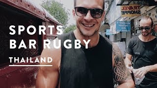 SPORTS BAR CHIANG MAI VLOG  Thailand Travel Vlog 049 2017 [upl. by Ydeh136]