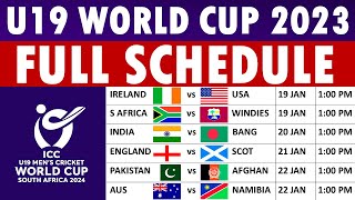 World Cup 2024 Full Schedule Dates venues and timings all you need to know [upl. by Selmner202]