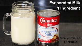 Evaporated Milk Recipe  Unsweetened Condensed Milk  Homemade  Daadi ki kitchen [upl. by Brunhilde]