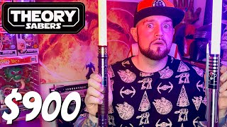 Darth Revan Lightsaber Bundle REVIEW  Theory Sabers [upl. by Akinert]