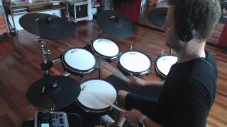 Alesis DM10X Mesh Kit optimized by drumtec [upl. by Shanks]