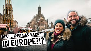 Exploring the Nuremberg Christmas Market  Travel Vlog  Is it the best Christmas Market in Europe [upl. by Macri429]