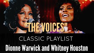 CLASSIC PLAYLIST  Dionne Warwick and Whitney Houston Vocal Showcase [upl. by Telocin]