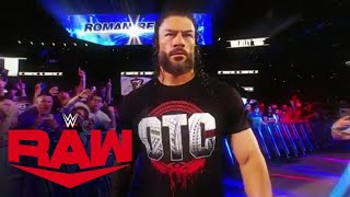 Roman Reigns’ stunning return at SummerSlam Raw highlights Aug 5 2024 [upl. by Metabel968]