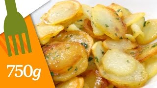 Recette de Pommes de terre sautées  750g [upl. by Navada]