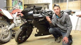 Ninja 250r Project Part 1 [upl. by Capp]