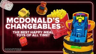 McDonalds Changeables The Best Happy Meal Toys Of All Time [upl. by Suinotna82]