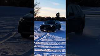 Unstoppable Winter Beast Subaru Outback  Michelin XIce Snow Performance Driving 👀❄️🥶 [upl. by Nirraj]