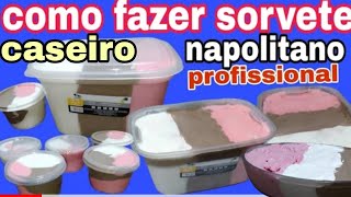 E COMO COLOCAR OS TRÊS SABORES SEM MISTURAR AS CORES do sorvete [upl. by Iadrahs]