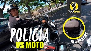 Esto pasa cuando te detiene la policía en Yucatán  tramitar la placa de tu moto [upl. by Belamy]